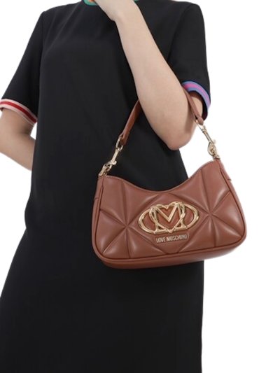 THE EMBOSSED Q HOBO SHOULDER BAG